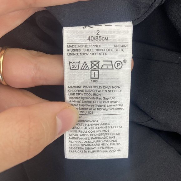 Banana Republic Women's Flouncy Midi Dress Size 2 Black Ruffle Slip V Neck - Picture 7 of 11